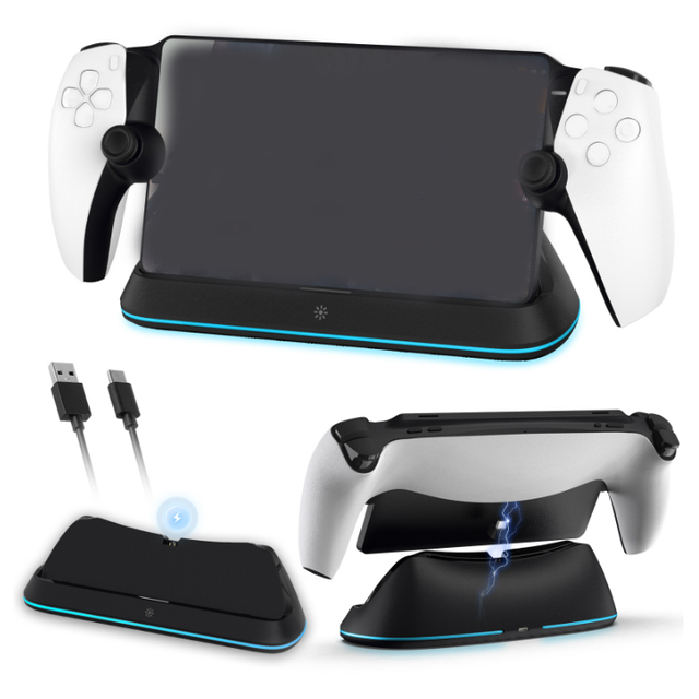 Portable Charging Dock for PS Portal Game Console Charging Dock