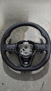 Accessoires de voiture, housse de <span class=keywords><strong>volant</strong></span> en fibre de carbone et daim pour Volkswagen VW Scirocco Golf GTD Variant Jetta GLI <span class=keywords><strong>Polo</strong></span> GTI - Product Image 5