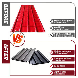 Façade <span class=keywords><strong>de</strong></span> bâtiment <span class=keywords><strong>de</strong></span> bureau moderne haut <span class=keywords><strong>de</strong></span> gamme en métal aluminium PU, panneau <span class=keywords><strong>de</strong></span> toiture extérieur léger, haute résistance, écologique, résistant à l'eau et au feu - Product Image 4