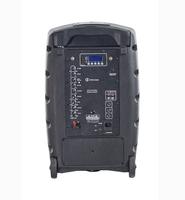 Système de sonorisation mobile à moule privé, enceinte portable 15 pouces, enceinte DJ alimentée par batterie pour spectacles de rue, églises et locations d'événements