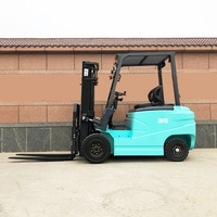 Chariot élévateur électrique contrepoids assis 3,5 tonnes (3500 kg) à batterie au plomb pour entrepôt GC-LAF35