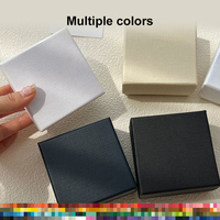 Caja de Regalo de Papel Rígido con Recubrimiento UV y Logotipo Personalizado, Bolsas de Papel Rígido con Recubrimiento UV, Cartones con Laminado Mate y Grabado en Relieve para Empaque de Joyería