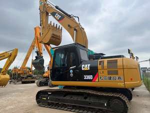 Excavadora de cadenas pesada original japonesa 336D2 de 36 toneladas hidráulica con motor y rodamientos, 1 año de garantía, alta potencia de excavación - Product Image 4