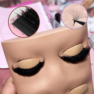 Meecil fatto a mano nero opaco scuro Volume ciglia extension CC arricciatura forniture all'ingrosso con Private Label Cashmere vassoio ciglia - Product Image 5