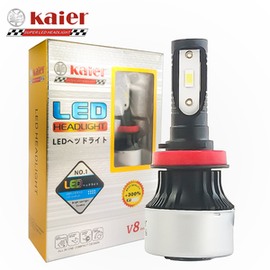 Faros Delanteros LED para Automóvil kaier <span class=keywords><strong>V8</strong></span> R8 V6 R35 Ultra White H1 H3 H7 H4 9005 9006 H11 9012 H19 D1 D2 D3 D4 D5 - Product Image 3