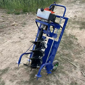 מכונת קידוח ניידת נייד נייד מעובה שדה ספירלה סבך חדש שניים-ארבעה שבץ דלק מטען מטען חפר - Product Image 2