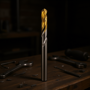 ดอกสว่านเจาะเหล็ก HSS แบบเกลียวเคลือบ TiN รุ่น 1070 Bright HSS Co คุณภาพสูงอเนกประสงค์ - Product Image 3