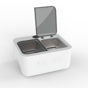 Çift bölmeli çanaklar ile ıslak gıda için otomatik köpek ve kedi besleyici akıllı zamanlayıcı operasyon App kontrolü ve gıda ısınma özelliği - Product Image 2