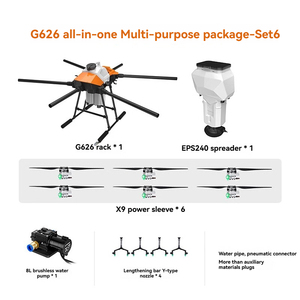 G626 X9 Mạnh Mẽ Điện Điều Khiển Thông Minh Bảo Vệ Thực Vật <span class=keywords><strong>Drone</strong></span> Tự trị Bay Phun Và Thụ Phân Bay <span class=keywords><strong>Drone</strong></span> - Product Image 5