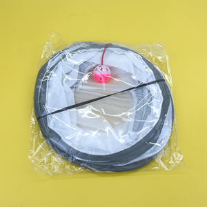 ホットセール！エコフレンドリーな室内用プレイトンネル、折りたたみ式丸型可愛い猫ベッド、折りたたみ式おもちゃ、カラフルなペット用覗き穴付きトンネル - Product Image 5