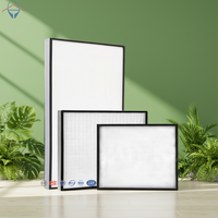 Nouveau filtre HEPA en PTFE à très haute efficacité, cadre en aluminium, faible résistance, pour salle blanche et hotte à flux laminaire, marque Anhe