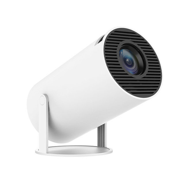 HY300 Pro Android 11 LED Portable Outdoor Projector with Built-in Battery Mobile Phone Wireless Screen Mirroring