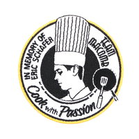 Écusson en tissu personnalisé, écusson brodé pour chapeau, écusson vintage sportif, logo, slogan, écusson pour uniformes d'entraînement pour enfants