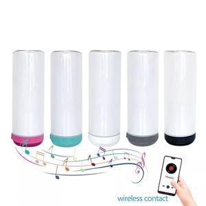 20Oz <b>Smart</b> Bluetooth Speaker Straight Stainless Steel 304 Sublimation Insulation Customizable Double-Layer Vacuum Travel Car - Product Image 3