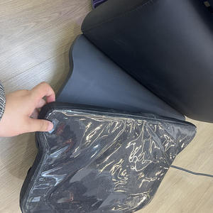 Fauteuil de Barbier Vintage Électrique Inclinable de Luxe et Haut de Gamme en Cuir Noir, Ultra Robuste et Magnifique, pour Hommes Avec <span class=keywords><strong>Massage</strong></span> - Product Image 6