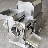 Machine commerciale d'extraction de viande de poisson, machine de séparation de la viande des os de poisson pour le traitement des crevettes, des crabes et du surimi