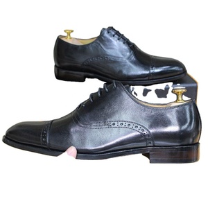 Chaussures Oxford habillées en cuir véritable pour hommes 2026, à bout fermé, à enfiler, pour le bureau et la carrière, Printemps/Été - Product Image 1