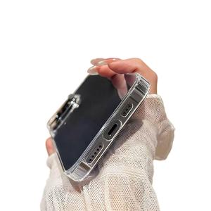 Lớn bốn góc chống thả trong suốt bảo vệ bìa cho <span class=keywords><strong>Apple</strong></span> cho <span class=keywords><strong>iPhone</strong></span> 15 Pro Max 17 thẳng cạnh điện thoại trường hợp - Product Image 6