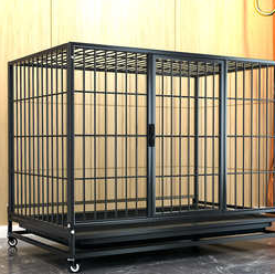 Black <b>Wire</b> <b>Mesh</b> Welded Structure Cube Dog Crate with Installation Support Bracket Foldable <b>Wire</b> <b>Mesh</b> Cage 60x40x40cm - Product Image 5