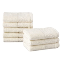 weißes OEM-hotel-klasse-schönheitssalon-towel-set bestickte pool-handtücher baumwolle waffel-handtuch-set in geschenkbox