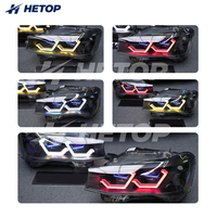 Phares HETOP F25 F26 X3 X4 2013-2017, mise à niveau personnalisée spéciale, triple couleur, lampe avant unique, LED DRL, plug and play pour BMW