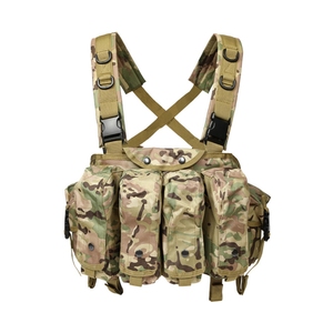 Chaleco Táctico de Poliéster para Exteriores, Arnés Molle, Bolsa para Cargadores, Chaleco Táctico - Product Image 6
