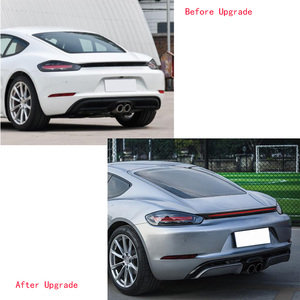 Nuevas piezas de automóviles 2016-2023 Cayman 718/<span class=keywords><strong>GTS</strong></span> <span class=keywords><strong>Boxster</strong></span> Upgrade <span class=keywords><strong>GTS</strong></span> SD Style Body Kit Luces traseras Parrilla Parachoques delantero para enchufe - Product Image 3