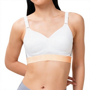 ROLEIN Women's Back <b>Padded</b> High Support Removable Breathable Waterproof Eco-Friendly 100% Nylon Front Square <b>Neck</b> Lace Gym Yoga - Product Image 1