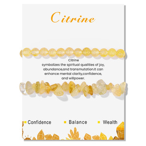 Conjunto de Pulseras de Piedra Natural Resoul, Pulseras de Cuentas de Ágata Turquesa Bohemia, Cristal Curativo, para Mujer - Product Image 1