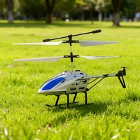 Hélicoptère jouet électrique volant de haute qualité, télécommande 80 m, 3,5 canaux, lumières colorées, utilisation intérieure-extérieure, plastique