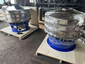 Paslanmaz Çelik Çok Katmanlı 800mm Döner Titreşimli Elek Makinesi Polen Ekstraksiyon Tozu İçin - Product Image 2