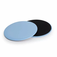 Discos Deslizantes Dobles AB Slider para Ejercicio Funcional, Discos Deslizantes para Abdominales, Equipo de Gimnasio, Fitness, Discos Deslizantes de PU