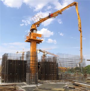 JIUHE Vente chaude : Flèche de placement de béton auto-élévatrice à 4 sections avec télécommande, pour la pose de béton sur plancher - Product Image 4