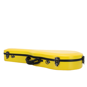Coque rigide SUN-FM YW RM F Type Mandoline FRP avec doublure en velours écrasé résistant à la pression et poignée en cuir faite à la main - Product Image 2