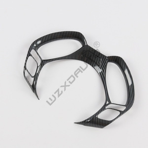 Cubierta Decorativa para Volante de Fibra de Carbono ABS WZXD 2017, Accesorios Interiores para C-HR CHR - Product Image 4
