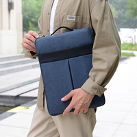 Sacoche portable pour ordinateur portable Oxford, 11-16 pouces, durable, imperméable, avec système de bandoulière, légère, antivol