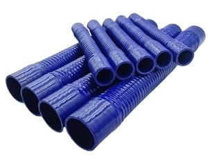 Tuyau d'admission de camion en silicone flexible durable personnalisé, bleu, 60~240C, 1,0 Mpa, déformable, pliable, extensible, soudage automobile - Product Image 3