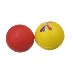 Pelota Antiestrés Redonda de Espuma de PU Barata al por Mayor, Pelota Antiestrés de PU con Forma Redonda y Logotipo Personalizado, Pelota Redonda de PU en Varios Colores - Product Image 2