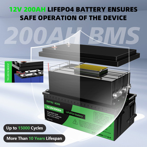แบตเตอรี่สำรองพลังงานสำหรับรถกอล์ฟ DT12-200 12  แบตเตอรี่ 12v 24v 48v 50AH 100AH 1200AH 300AH จากคลังสินค้าในต่างประเทศของสหรัฐอเมริกา ไม่มีภาษี - Product Image 3