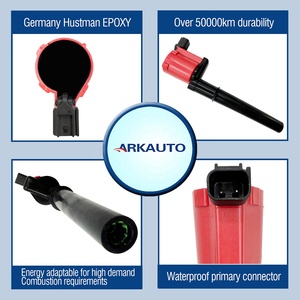คอยล์จุดระเบิด ARKAUTO รุ่น High Spark IGNITION COIL PACK DG512 <span class=keywords><strong>UF191</strong></span> สำหรับรถยนต์ FORD MUSTANG GT LINCOLN NAVIGATOR Continental MERCURY เครื่องยนต์ 4.6 5.4T 5.8T V8 - Product Image 2