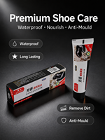 Crema para Zapatos Hei Niu Fragrance Refreshing Black Bull en Tubo, Elimina Olores, Fácil de Limpiar, Producto para el Cuidado y Mantenimiento del Cuero
