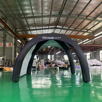 Tente gonflable imperméable pour l'extérieur, impression numérique personnalisée, tente publicitaire en PVC pour les événements publicitaires