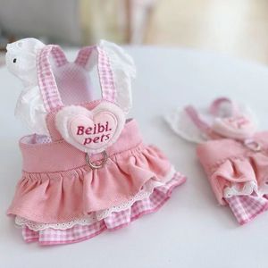 Vestido de Verano Ligero para Perro, Estilo Princesa, Talla XS, Falda Corta con Cordón - Product Image 4