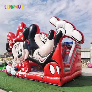 Casa inflável para salto castelo mickey, preço de fábrica, para venda