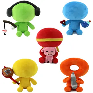 Wholesale Custom 4 Styles Youtooz Plush Toys Game Characters Peripheral Cute Youtooz Stuffed Plushies Toy For Kids And Girls
