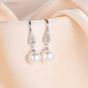 Orecchini con Perle Simulate in Stile Barocco per Donne, Eleganti Gioielli di Moda in Stile Principessa - Product Image 2