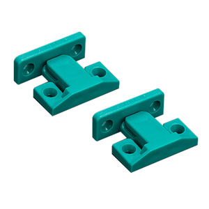 Connecteur de meubles 2 en 1 à connexion rapide, fixation de panneaux en plastique et acier inoxydable <span class=keywords><strong>pour</strong></span> armoire, penderie, <span class=keywords><strong>lit</strong></span>, canapé, accessoires en bois - Product Image 2