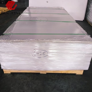 Acrylique brillant 2mm Ultra-mince moulé feuilles de plastique <span class=keywords><strong>translucide</strong></span> 12x12 pouces 50% Transmission de la lumière abat-jour LED à faible quantité minimale de commande - Product Image 5