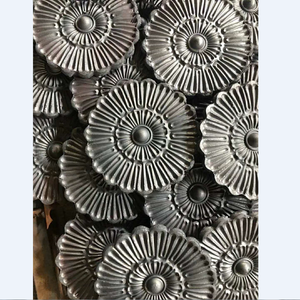 2015 ornamentales <span class=keywords><strong>de</strong></span> hierro forjado <span class=keywords><strong>de</strong></span> metal estampado <span class=keywords><strong>de</strong></span> hojas/estampado <span class=keywords><strong>de</strong></span> flores y hojas - Product Image 2