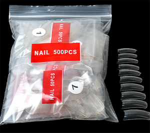 500 pièces demi-couverture tête carrée français <span class=keywords><strong>faux</strong></span> <span class=keywords><strong>ongles</strong></span> ABS <span class=keywords><strong>ongles</strong></span> artificiels ABS acrylique presse sur <span class=keywords><strong>ongles</strong></span> Salon <span class=keywords><strong>manucure</strong></span> - Product Image 5